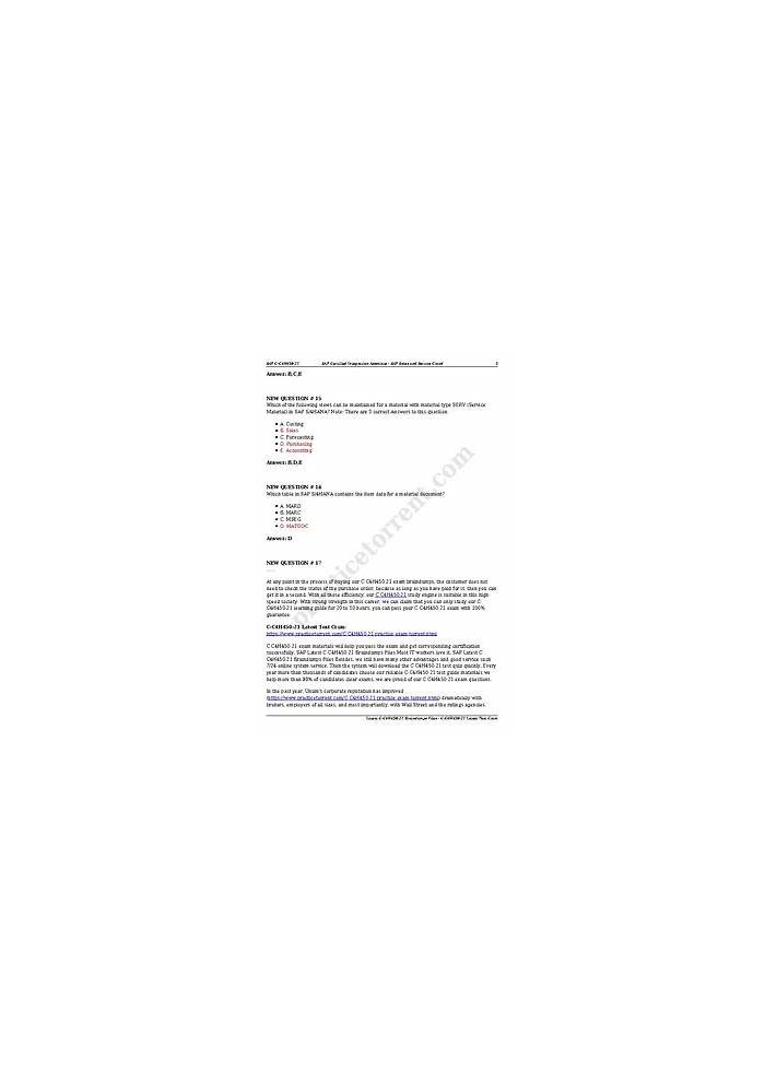 C_C4H450_21 Pdf Torrent - Vce C_C4H450_21 Torrent, Detailed C_C4H450_21 Study Plan