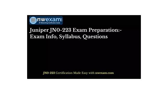 JN0-223 Test Collection Pdf, Juniper JN0-223 Free Download Pdf