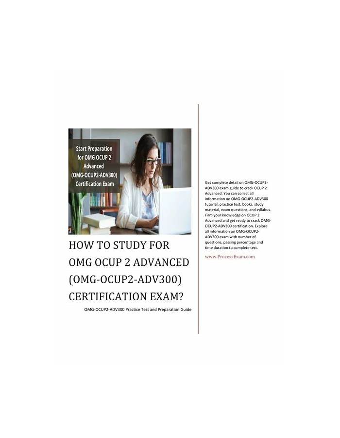 2024 Official OMG-OCUP2-ADV300 Study Guide - Braindumps OMG-OCUP2-ADV300 Downloads