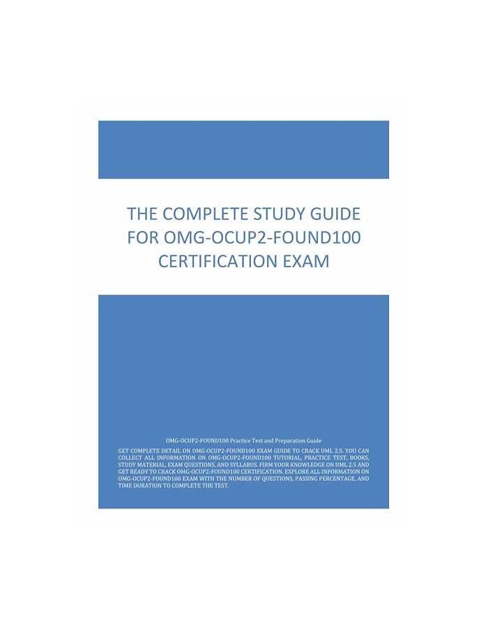 OMG-OCUP2-FOUND100 Reliable Test Blueprint & OMG-OCUP2-FOUND100 Preparation Store