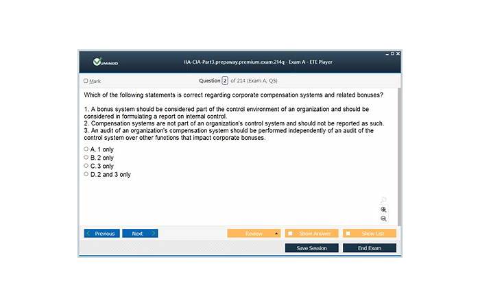 Examinations IIA-CIA-Part3 Actual Questions | IIA IIA-CIA-Part3 Preparation Store