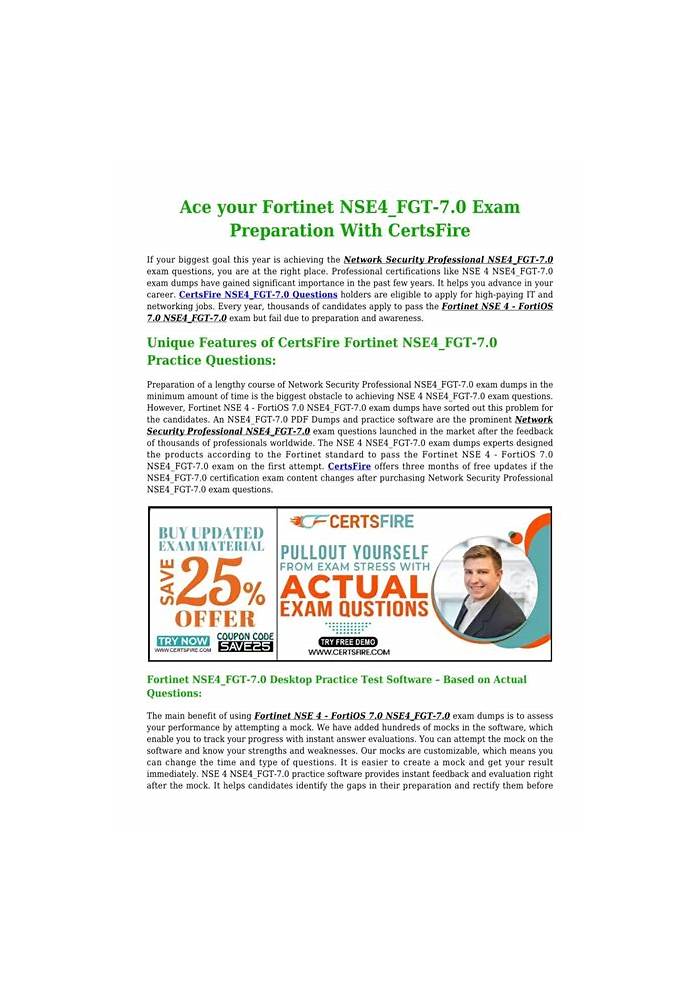 2024 NSE4_FGT-7.0 Cert Guide & New NSE4_FGT-7.0 Mock Test - Fortinet NSE 4 - FortiOS 7.0 Reliable Exam Simulations