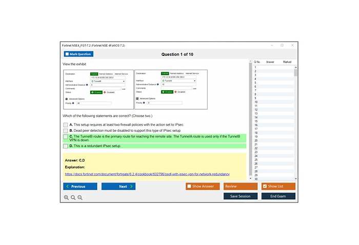 NSE4_FGT-7.2 Practice Questions - Fortinet Standard NSE4_FGT-7.2 Answers