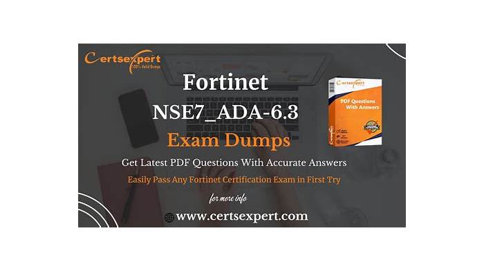 Fortinet NSE7_ADA-6.3 Exam Tests & NSE7_ADA-6.3 Reliable Exam Questions