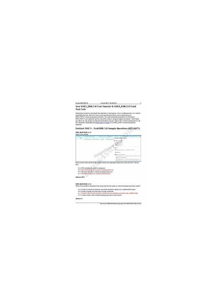 Test NSE5_EDR-5.0 Book & NSE5_EDR-5.0 Mock Test - NSE5_EDR-5.0 Valid Guide Files