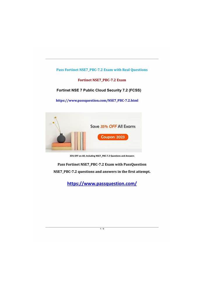 Vce NSE7_PBC-7.2 Files, NSE7_PBC-7.2 Reliable Test Review | Fortinet NSE 7 - Public Cloud Security 7.2 Latest Exam Book