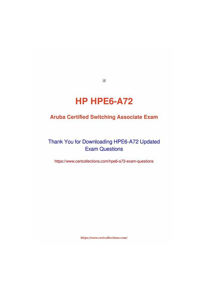 HP HPE6-A72 Exam Format - 100% HPE6-A72 Exam Coverage