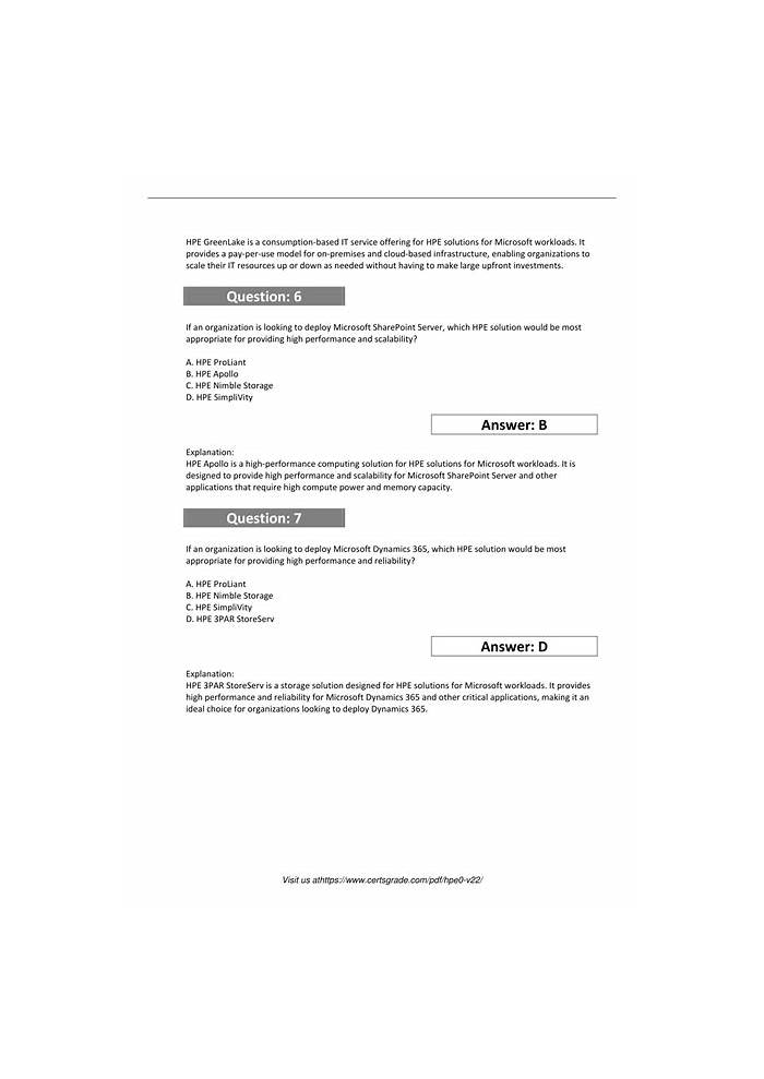 Exam HPE0-V22 Topic, HPE0-V22 New Dumps Book | Reliable HPE0-V22 Learning Materials