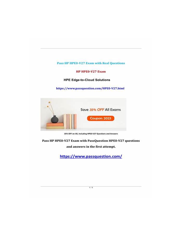 Test HPE0-V27 Book & Valid Dumps HPE0-V27 Ebook - Valid HPE0-V27 Exam Topics