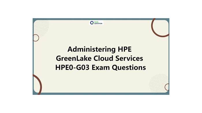 HP Test HPE0-G03 Dates - HPE0-G03 PDF Guide, New HPE0-G03 Test Vce