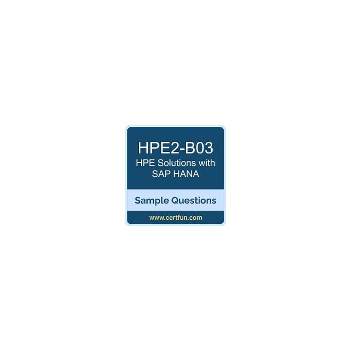 New HPE2-B03 Exam Vce - HPE2-B03 Exam Topic, Test HPE2-B03 Cram Review