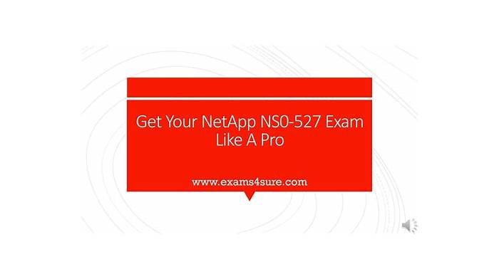 NS0-527 Exam Cram Questions, NS0-527 Valid Test Guide | Official NS0-527 Study Guide