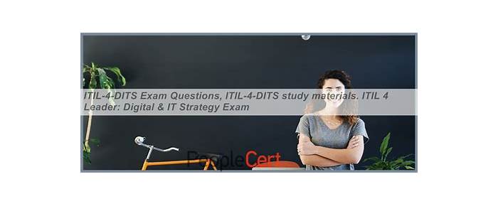 Certification ITIL-4-DITS Exam Dumps | Peoplecert Latest ITIL-4-DITS Test Fee