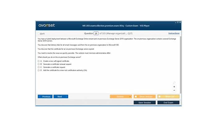 Valid MS-203 Test Labs - Microsoft Test MS-203 Questions