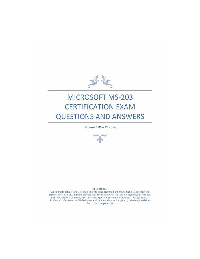 Microsoft MS-203 New Practice Materials & Reliable MS-203 Cram Materials