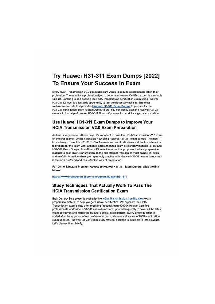 H31-131 Valid Test Vce Free | H31-131 Exam Demo & Instant H31-131 Access