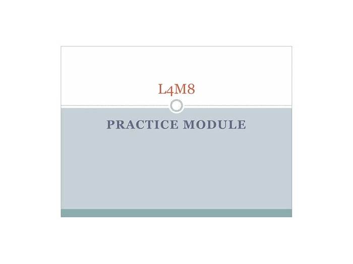 L4M8 Exam Sample Questions, Exam L4M8 Simulator Fee | L4M8 Official Practice Test