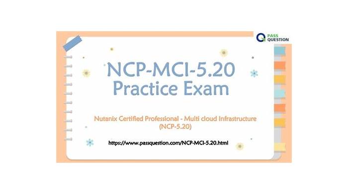 NCP-MCI-5.20 Free Brain Dumps & NCP-MCI-5.20 Visual Cert Test - Test Nutanix Certified Professional - Multi cloud Infrastructure Simulator Free