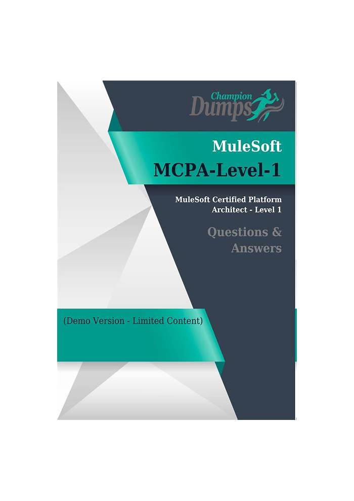 MCPA-Level-1 Latest Training, MCPA-Level-1 Valid Dumps | MuleSoft Certified Platform Architect - Level 1 Latest Exam Questions