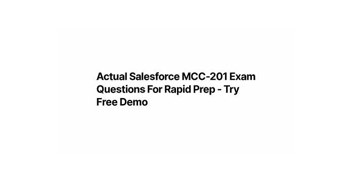 MCC-201 Discount - MCC-201 Exam Dumps Demo, MCC-201 Vce File