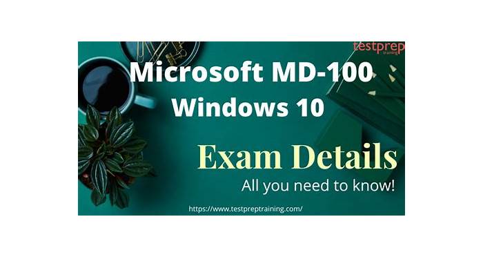 MD-100 Certification Practice | Valid MD-100 Exam Review