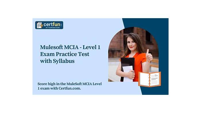 Minimum MCIA-Level-1 Pass Score & MuleSoft Exam MCIA-Level-1 Practice