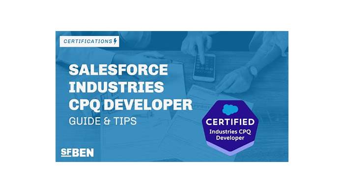 Industries-CPQ-Developer Exam Testking | Salesforce Industries-CPQ-Developer Detail Explanation