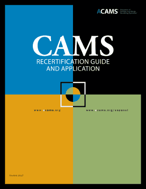 Latest CAMS Training - CAMS Regualer Update, Pdf CAMS Torrent