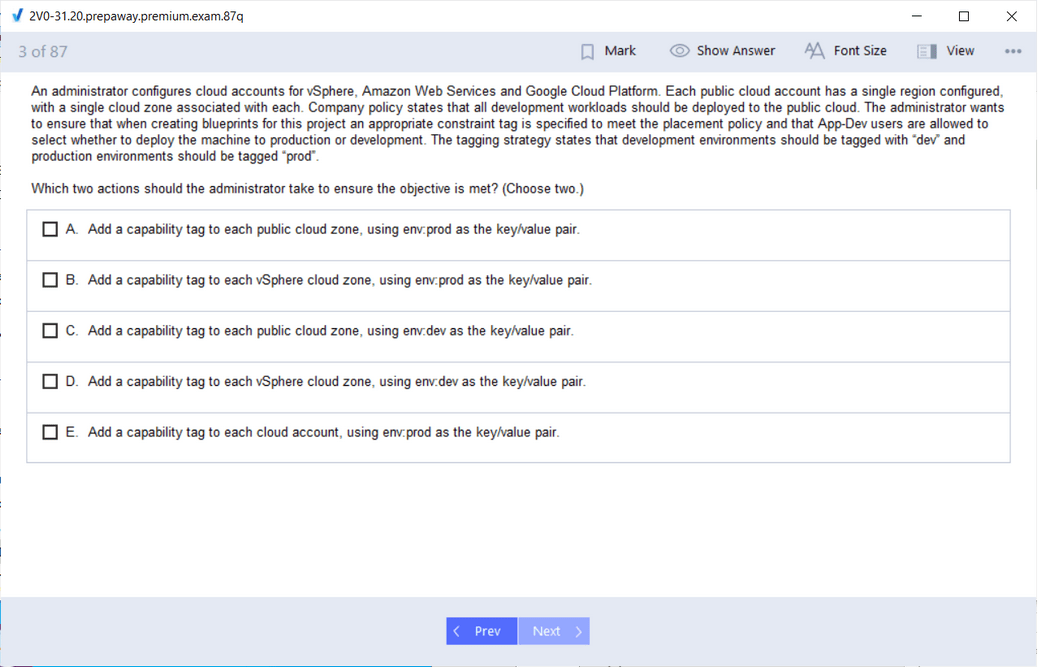 Free 2V0-71.23 Study Material, Practice 2V0-71.23 Online | Examcollection 2V0-71.23 Vce