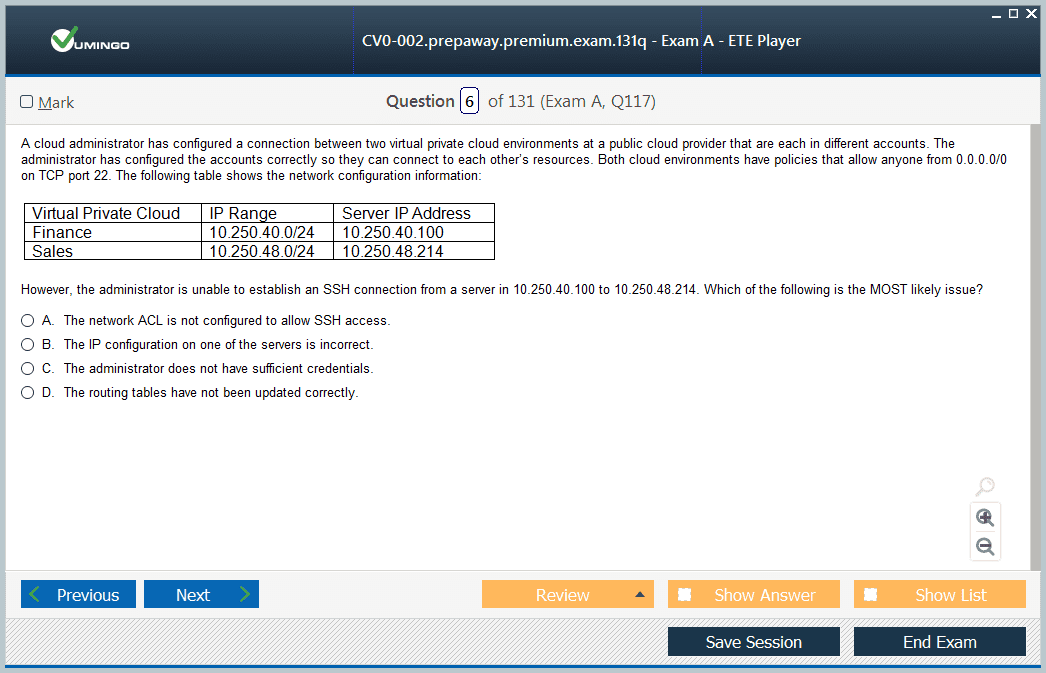 New Study CV0-003 Questions - CompTIA CV0-003 Advanced Testing Engine