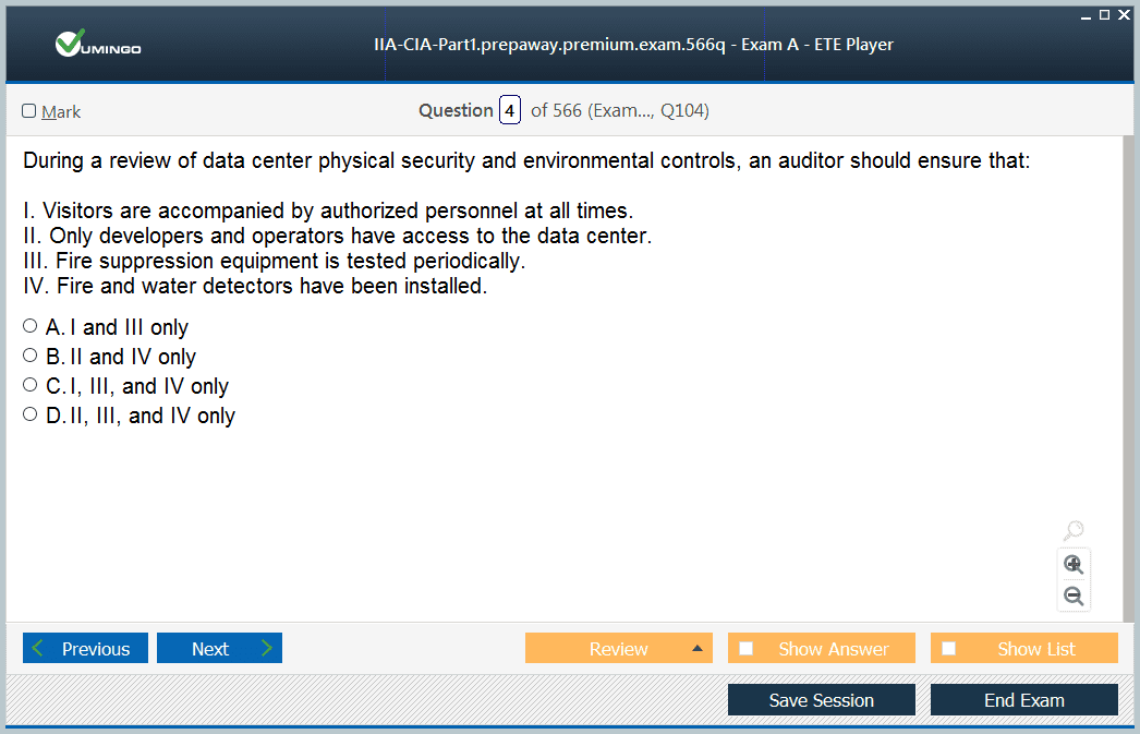 Trusted IIA-CIA-Part2 Exam Resource & Valid Braindumps IIA-CIA-Part2 Ebook