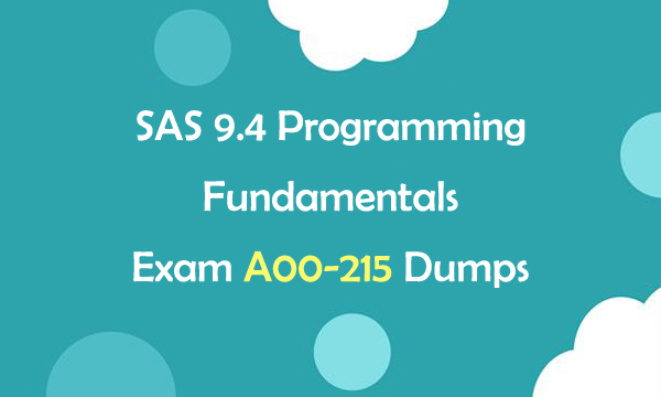 Authorized A00-215 Exam Dumps, SASInstitute Valid Test A00-215 Fee