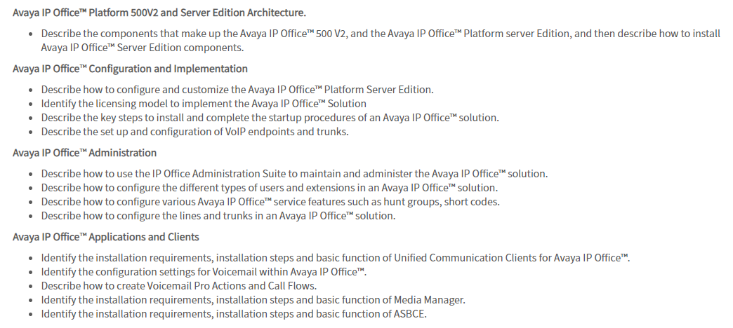 77200X Latest Test Preparation, Avaya Latest 77200X Test Voucher