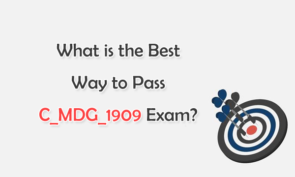 Latest C-MDG-1909 Dumps Free - C-MDG-1909 Accurate Test, Actual C-MDG-1909 Tests