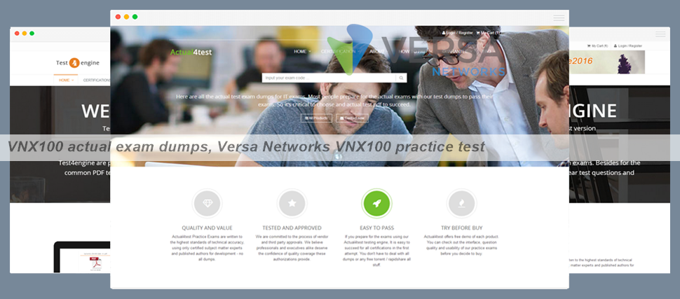 VNX100 Prepaway Dumps, Versa Networks Real VNX100 Torrent | VNX100 Questions Answers