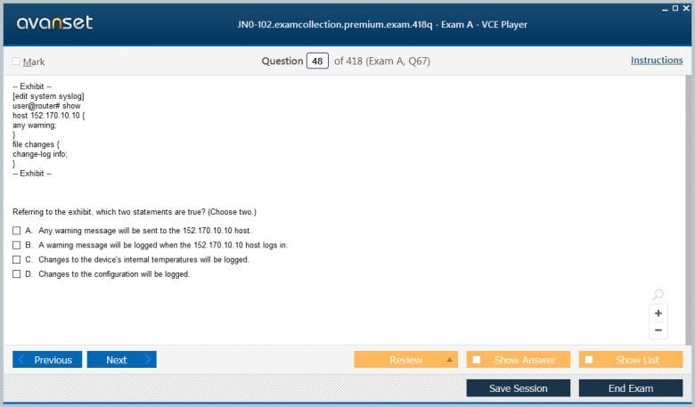 JN0-223 Valid Learning Materials, Juniper JN0-223 Exam Certification