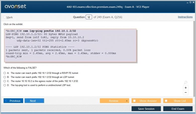 4A0-AI1 Valid Braindumps Ebook & Vce 4A0-AI1 Exam - Nokia NSP IP Network Automation Professional Composite Exam Valid Exam Experience