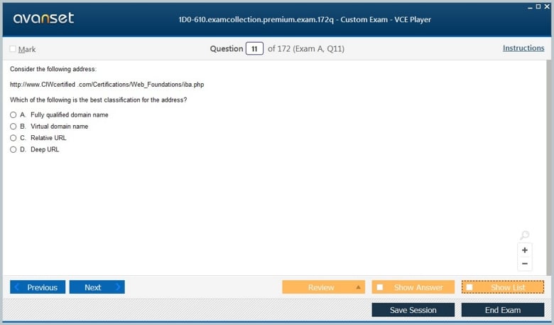 1D0-623 Testking & CIW 1D0-623 Pass4sure Exam Prep - Customized 1D0-623 Lab Simulation