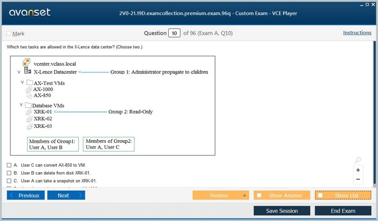 Test 5V0-35.21 King & VMware 5V0-35.21 Authorized Exam Dumps