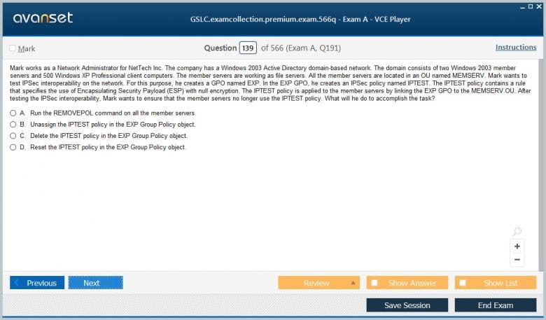 GSLC Online Lab Simulation, GSLC Passleader Review | Test GSLC Dates