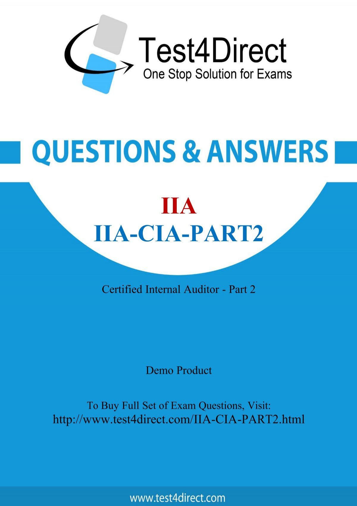 Practice IIA-CIA-Part2 Exam - IIA-CIA-Part2 Exams Training, IIA-CIA-Part2 Reliable Study Notes