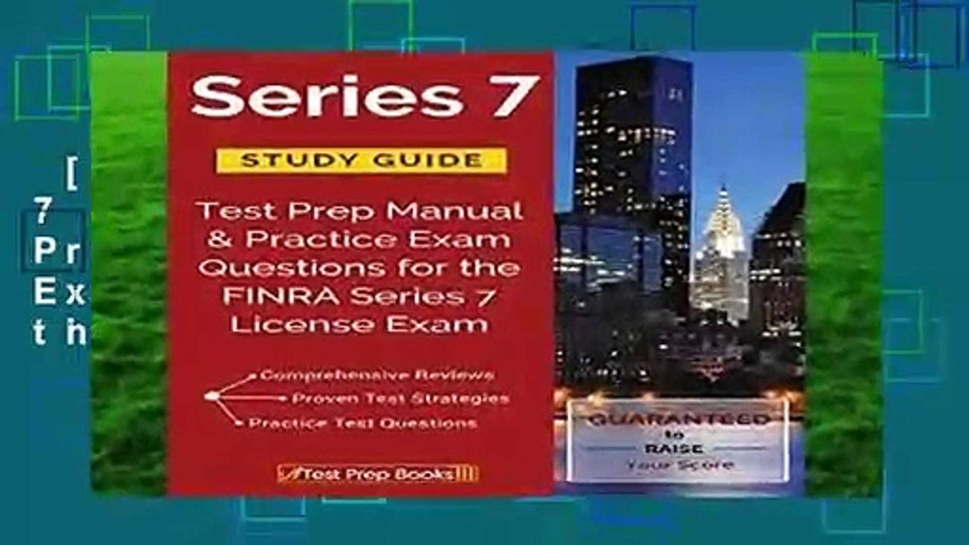 2024 Series-7 Reliable Exam Pdf & Braindump Series-7 Pdf - New General Securities Representative Qualification Examination (GS) Practice Questions