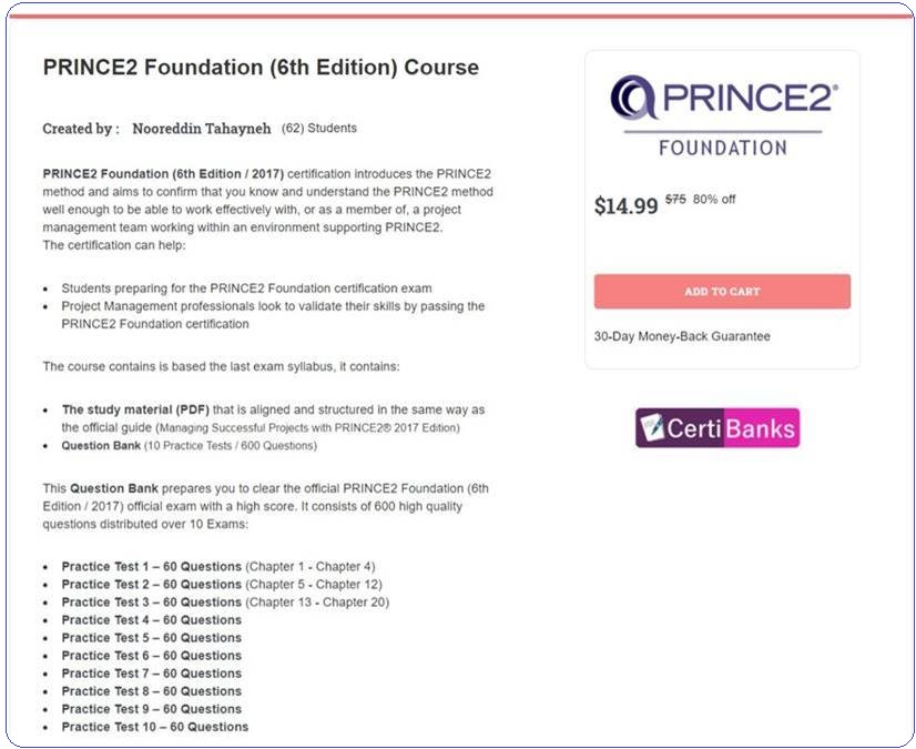 Sample PRINCE2Foundation Exam | PRINCE2 PRINCE2Foundation Exam Consultant & Practice PRINCE2Foundation Test Online