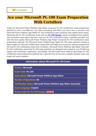 2024 PL-100 Vce Format & PL-100 PDF Guide - New Microsoft Power Platform App Maker Dumps Pdf