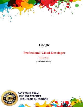 Valid Professional-Cloud-Developer Exam Pdf | Professional-Cloud-Developer Test Collection Pdf & Professional-Cloud-Developer Exam Dumps Provider