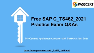 Exam C_TS462_2021 Lab Questions - C_TS462_2021 Exams, Exam C_TS462_2021 Price