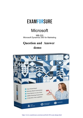 Microsoft Reliable MB-220 Real Exam - Reliable MB-220 Test Voucher