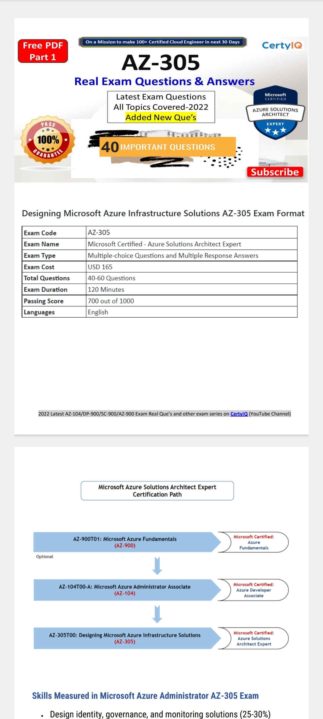 New AZ-305 Test Fee | New AZ-305 Dumps Pdf & Reliable AZ-305 Exam Answers