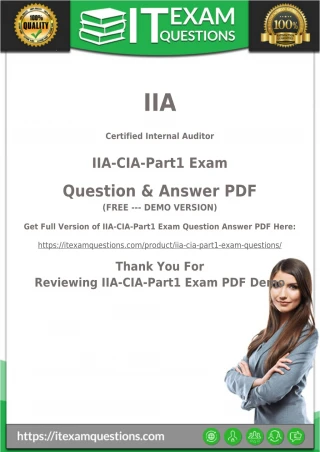 Reliable IIA-CIA-Part1 Test Cost - IIA IIA-CIA-Part1 Exam Question