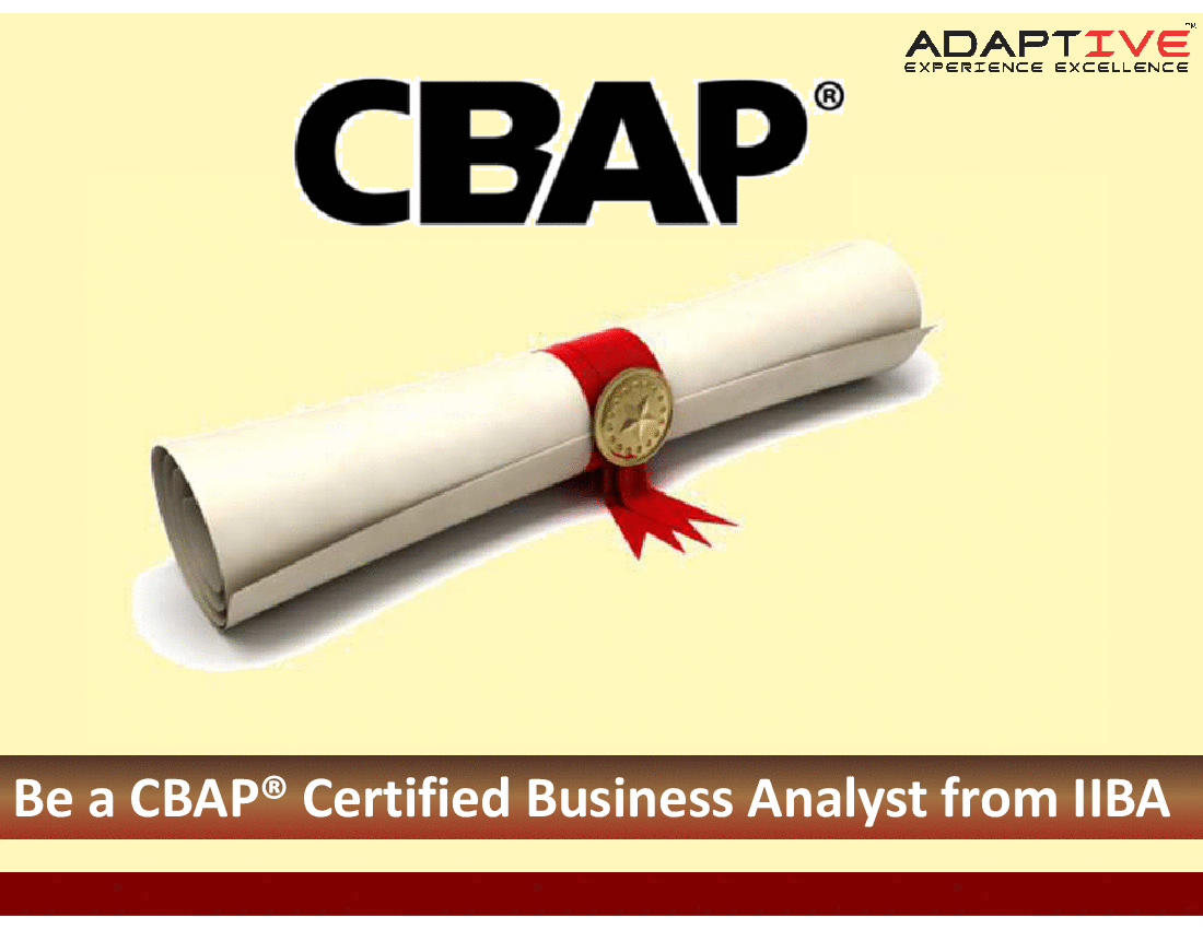 IIBA Reliable CBAP Study Materials, Exam CBAP Overview